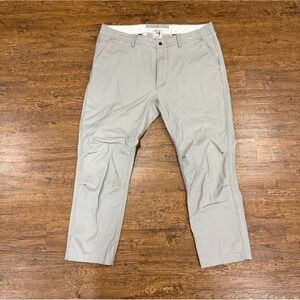 Relwen Light Gray Casual‎ Outdoor Preppy Work Chino Pants Trousers Men's 38x27
